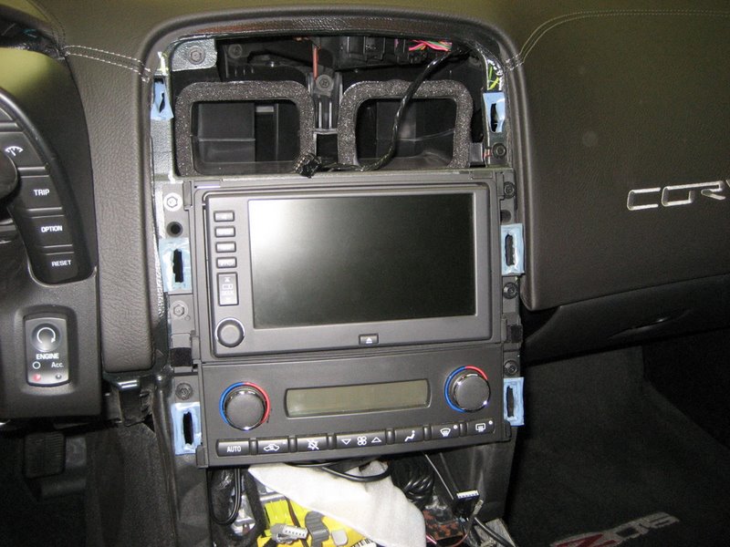 C6 corvette deals center console replacement